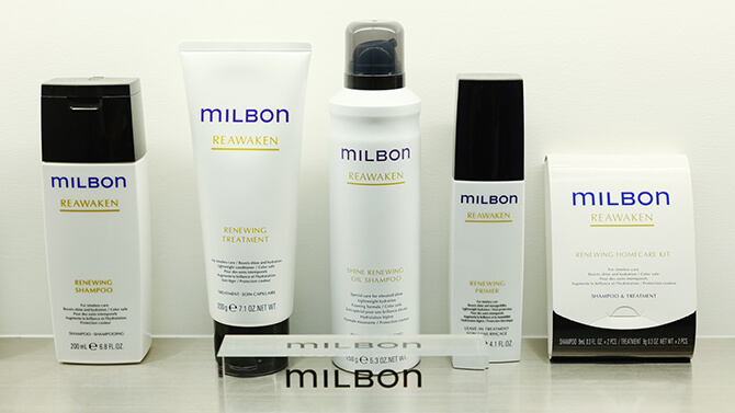 大人髪※1に根元からのツヤとうるおい！エイジングケア※2にオススメ“milbon” REAWAKENシリーズ